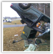 car on underground utilities